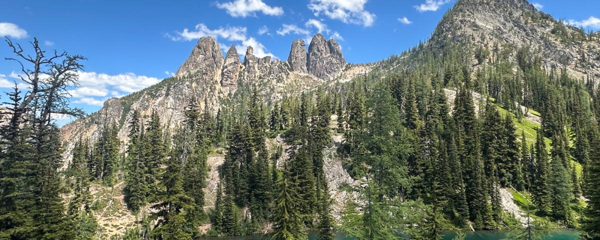 Liberty Bell from Blue Lake
